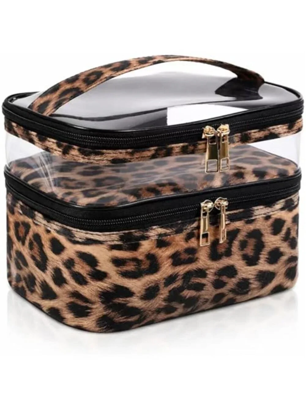 Double-layer Cosmetic Bag Makeup Bag Travel Makeup Bag Makeup Bags for Women